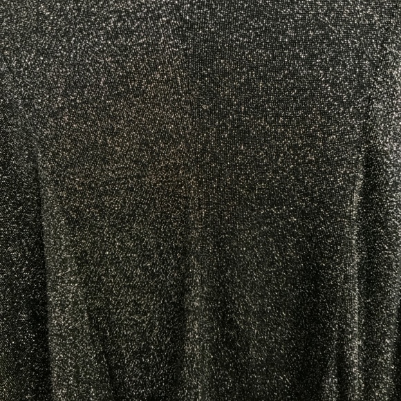 JS Collections Black Metallic Sleeveless Top - Size 2X - Picture 9 of 9